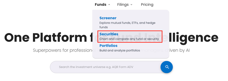 Funds > Securities