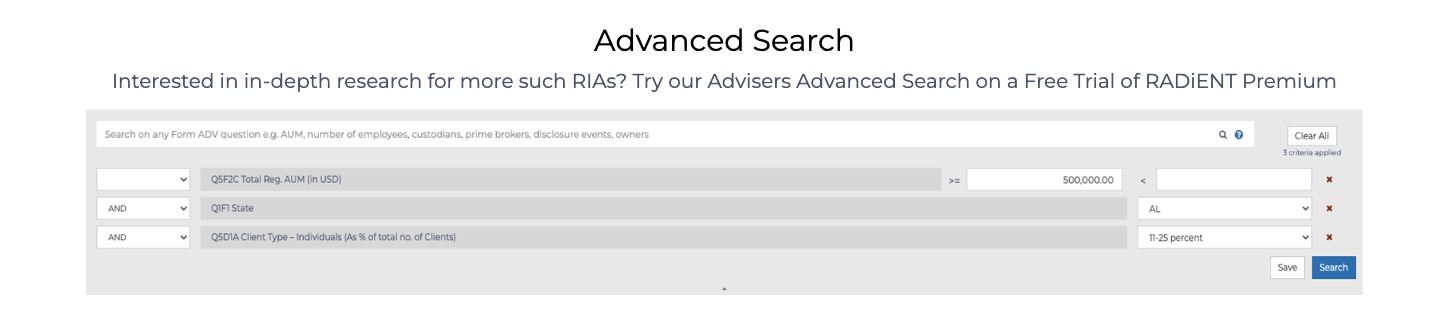 How to: Search Form ADV Filings