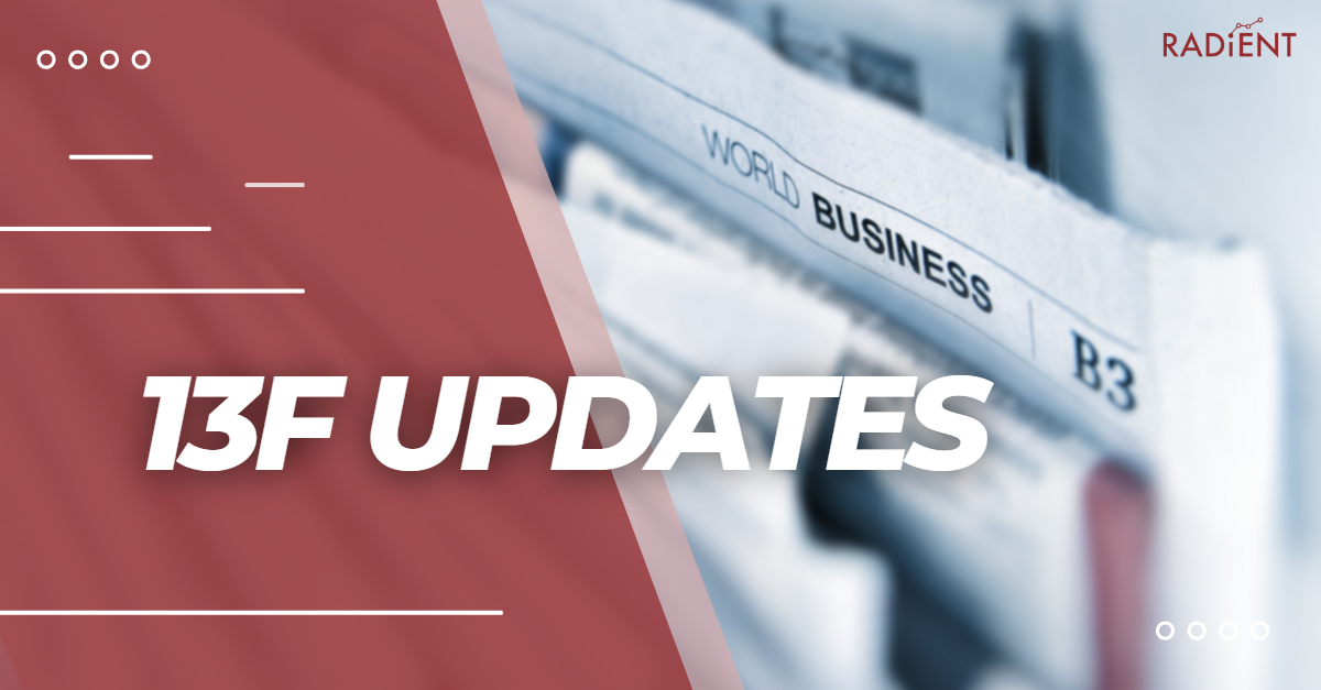 13f updates on radient