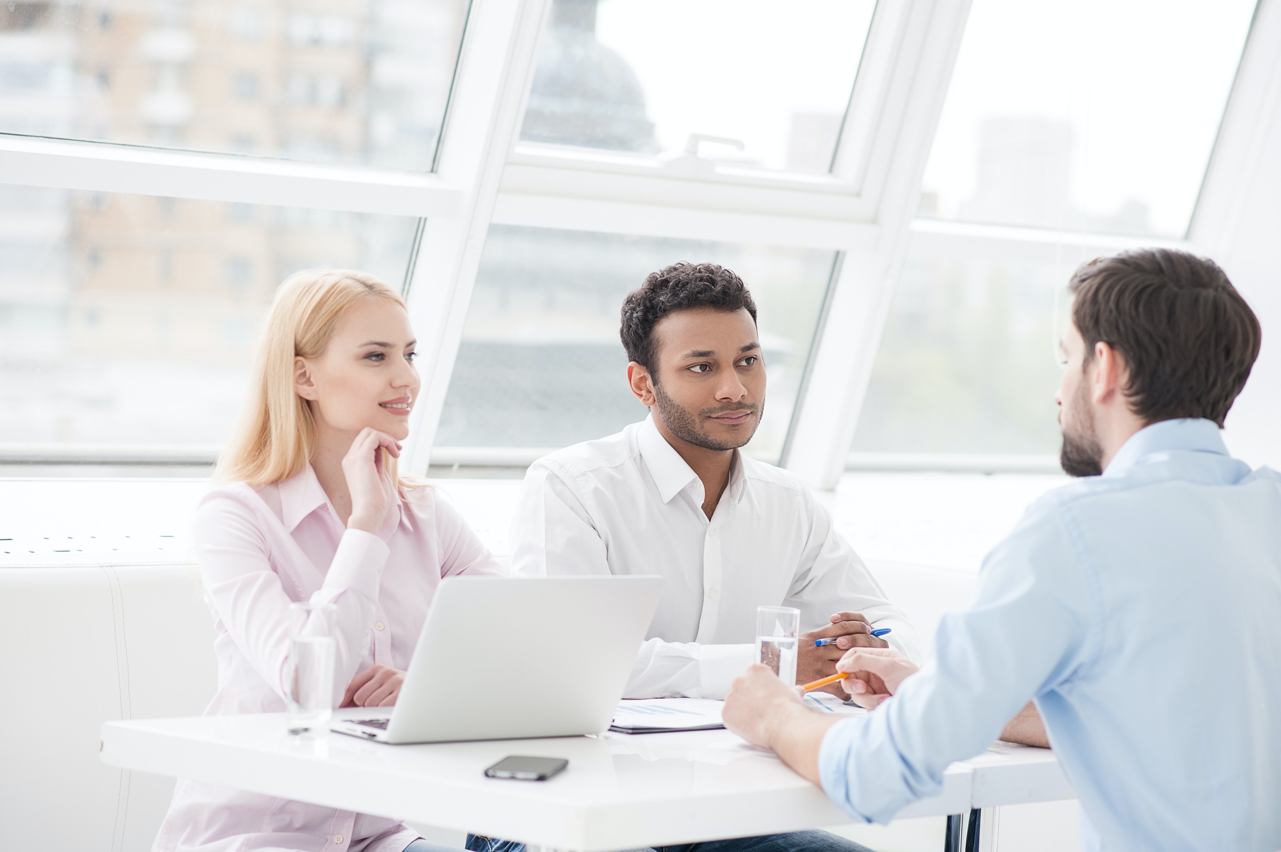 business people in a meeting